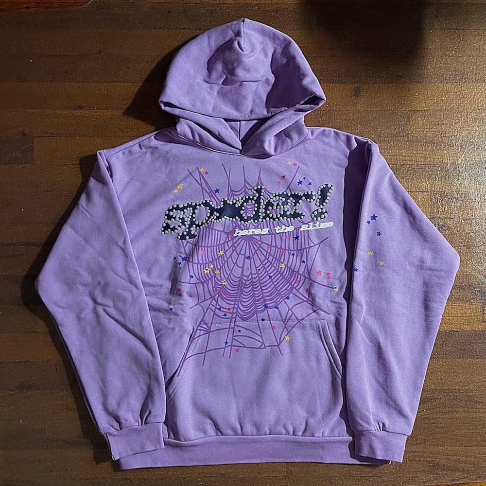 Sp5der Acai Hoodie Medium